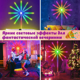  Aдресная LED лента "Фейерверк", 30см*9, LDL39