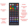 Комплект светодиодной ленты SPI RGB "Фейерверк" с контроллером (с функцией светомузыки), управление с телефона LDL39