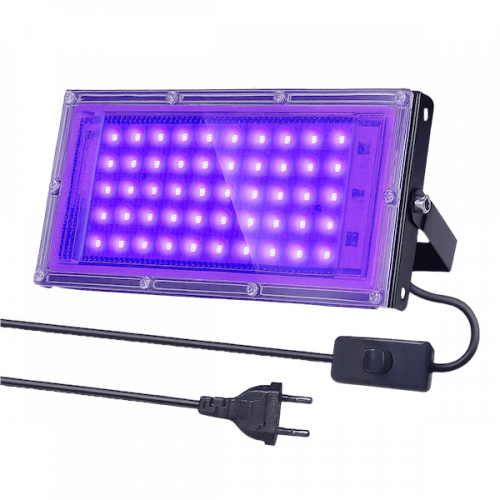 Ультрафиолетовый прожектор Огонёк OG-LDP49B 50 Вт — UV365