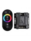 Ecola LED RGB RF controller 24A 12V, с кольцевым сенсорным радиопультом