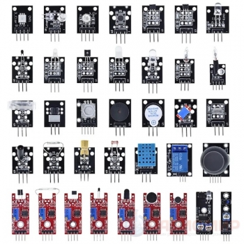 Набор датчиков, сенсоров и модулей для Arduino / Raspberry - 37 шт