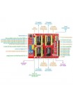 Плата расширения для ЧПУ станков CNC Shield V3.0 +4шт. A4988