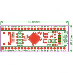 STM32F411CEU6 BlackPill отладочная плата