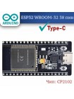 Плата ESP32 WROOM-32, 38 пинов, Type-C (Wi-Fi + Bluetooth)