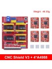 Набор CNC Shield v3 + DRV8825 + Arduino Uno R3 CH340 — Комплект управления для ЧПУ станков и 3D-принтеров
