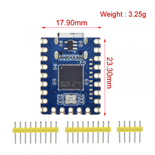 Плата разработки RP2040-Zero (Dual-Core, Type-C, SuperMini)