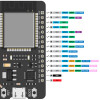 Отладочная плата ESP32 с Wi-Fi и Bluetooth (WROOM-32, 30 контактов)