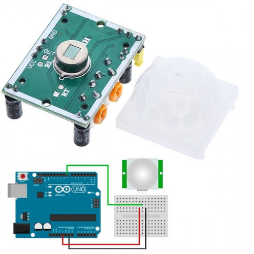 HC-SR501 — инфракрасный датчик движения для Arduino