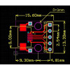 Переходник Micro USB к DIP 2.54 мм
