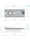 Отладочная плата NANO (ATmega328+NRF24L01+CH340G)