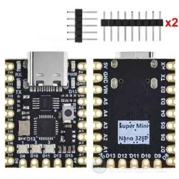 Контроллер SuperMini NANO V3.0 ATmega328+CH340G