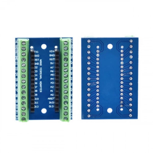 Плата расширения для Arduino Nano v3.0 IO Shield (плата-переходник на клеммники)