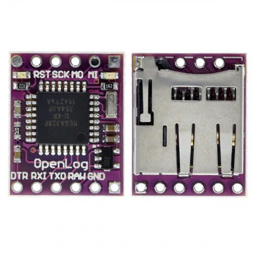 Логгер данных OpenLog (ATmega328) — запись данных UART на microSD