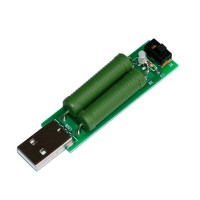 USB нагрузка, нагрузочный резистор 1А/2А
