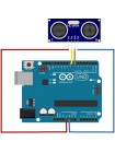 Ультразвуковой датчик измерения расстояния HC-SR04 с модулем тестирования