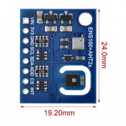Датчик качества воздуха ENS160 + AHT21 Датчик качества воздуха ENS160 + AHT21