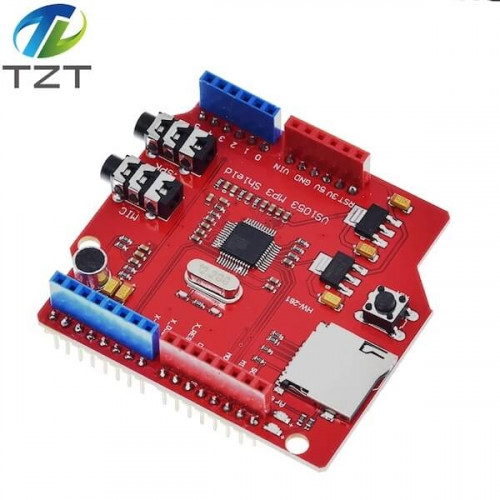 MP3 Shield на базе VS1053B для Arduino — TF-карта, аудио и запись