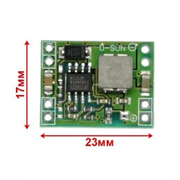  Понижающий 12–24V→ фикс. 12V до 3A, мини-модуль