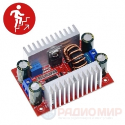  Повышающий  9–50V→10–60V 15A 400W +рег. тока