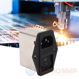 Фильтр электромагнитных помех EMI 220V 10A