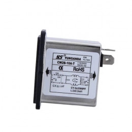 Фильтр электромагнитных помех EMI 220V 10A
