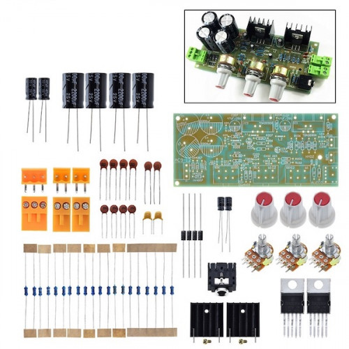 TDA2030A DIY Набор Усилителя Мощности 15W+15W — Двухканальный Аудиоусилитель