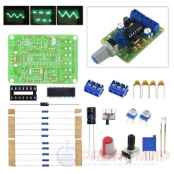 Генератор сигналов на ICL8038 50Гц-5КГц набор для пайки