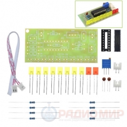 Индикатор уровня сигнала на LM3915, набор для пайки