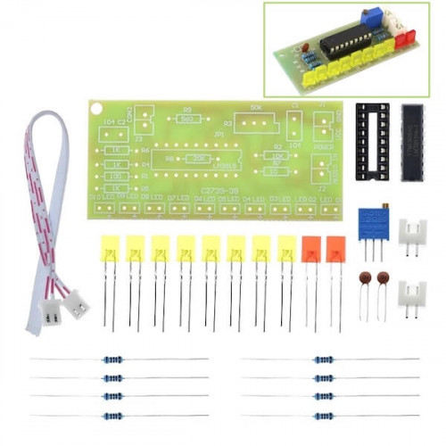 Набор DIY Kit индикатор уровня сигнала на LM3915