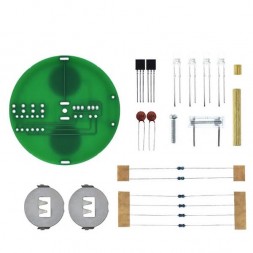 Светодиодная юла / волчок, набор для пайки