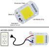 COB LED модуль с драйвером, AC 220В, 10/20/30/50Вт, для прожектора