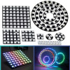 Модуль из 16 RGB светодиодов WS2812, 4х4, 16bit, квадрат
