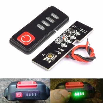Индикатор заряда аккумулятора Makita 18V/21V (5S), LED-дисплей, для батарей 18650