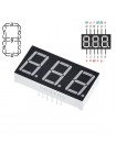 Сегментный индикатор 0.28" (серия AS, 1–4 разряда, общий катод)