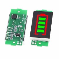 Индикатор уровня заряда 1S-8S Li-ion АКБ, перемычки