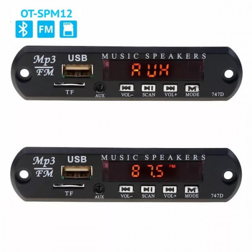 MP3 FM модуль 12 Вольт (98762) bluetooth