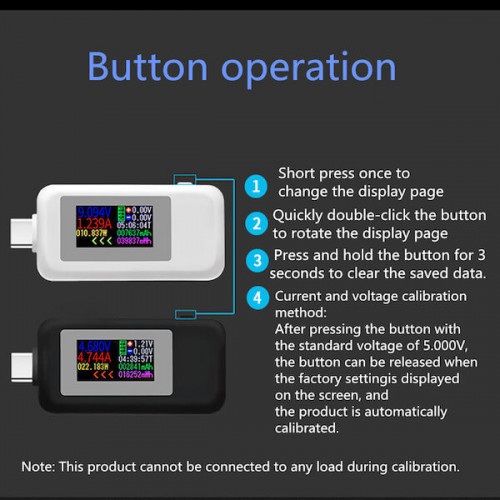 USB тестер TypeC Keweisi KWS-MX1902C