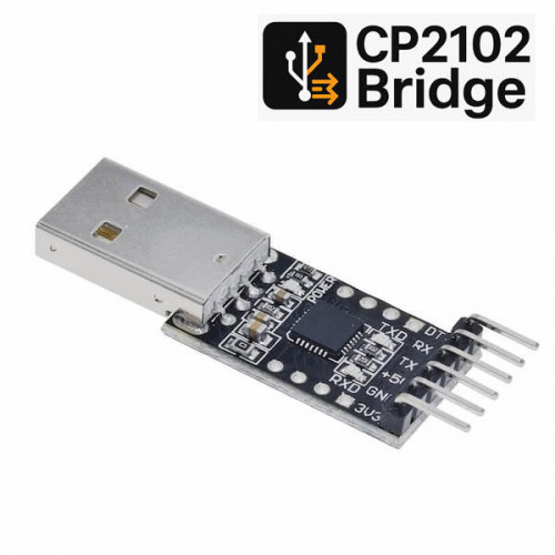 Универсальный преобразователь USB в COM + USB в UART на CP2102