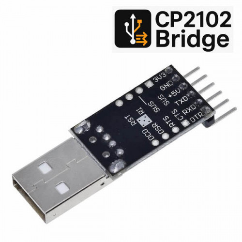 Универсальный преобразователь USB в COM + USB в UART на CP2102