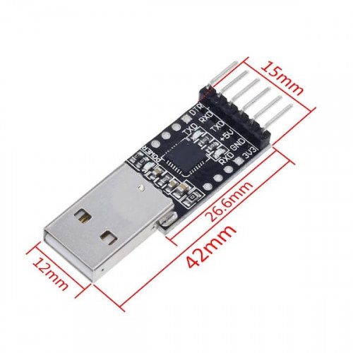 Универсальный преобразователь USB в COM + USB в UART на CP2102
