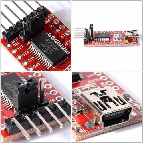 FT232RL USB в TTL адаптер для Arduino, 3.3V / 5V
