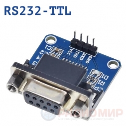 RS232-TTL конвертер двунаправленный на MAX232