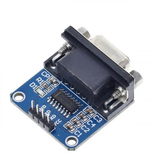 RS232 to TTL конвертер MAX3232 с DB9 разъёмом для Arduino и микроконтроллеров