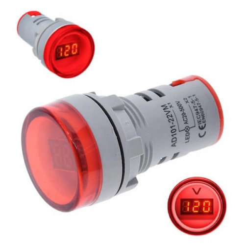 Амперметр 0-100A AD101-22AMS (50-380V)