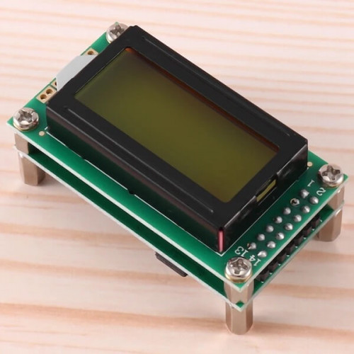 Цифровой частотомер с LCD дисплеем c ручным выбором режима диапазона частот PLJ-0802-E