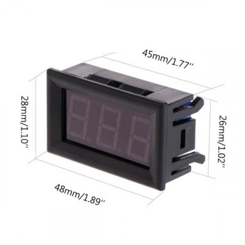 Термометр 5-12V с герметичным щупом (115049)