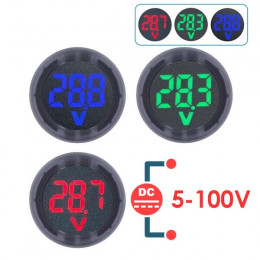 Вольтметр DC 5-100V ZN30