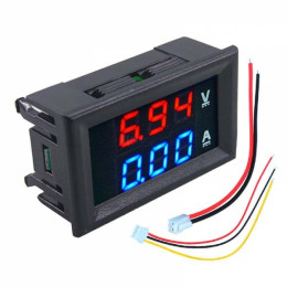 Вольтметр Амперметр DC 4-30V | 0-100V | 0-10A DCN-VC288