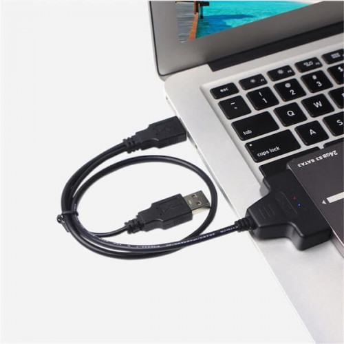 Переходник (адаптер) USB 2.0-SATA (для подключения жесткого диска)