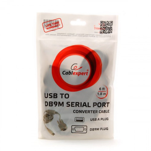 Переходник USB-COM (rs232) Cablexpert UAS111